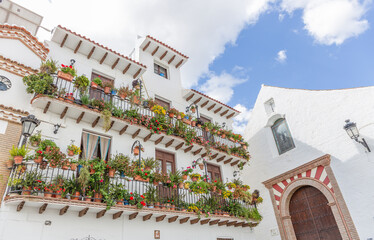 In den Gassen von Canillas de Albaida,, Andalusien, Spanien.