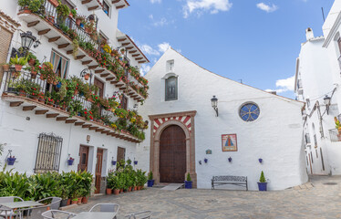 In den Gassen von Canillas de Albaida,, Andalusien, Spanien.