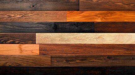Naklejka premium Wood plank flooring sample
