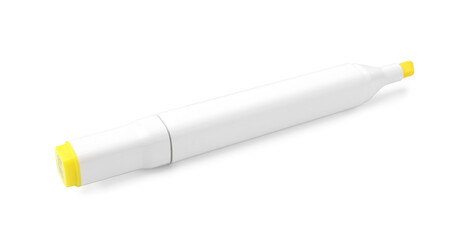 One double-sided marker pen on white background