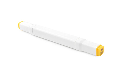 One double-sided marker pen on white background