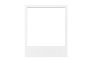 photo card made of paper like a polaroid card on the png backgrounds