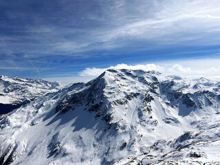 montagne neve e fredo