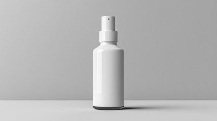 Empty Spray Bottle Mockup