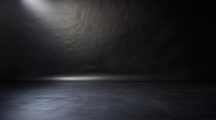 Smooth black studio backdrop with subtle soft shadows, perfect for professional product photography
