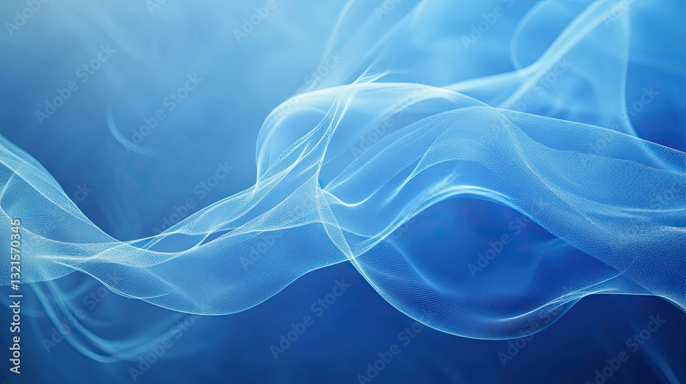 Aufkleber subtle abstract blue gradient with a soft glow and gentle transitions for modern ui and web backgrou
