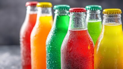 Refreshing Beverage Display