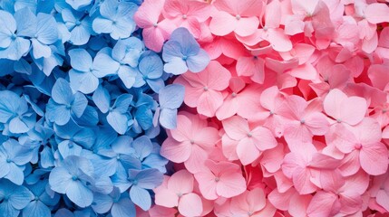 Fototapeta premium Vibrant Hydrangea Blossoms