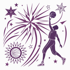 Deformed stars, y2k blings, abstract sharp lines, spikes, cybersigilism, tribal elements, various distorted stars, rave burst. Collage retrofuturistic tribal cosmos elements. Vector graphic set .