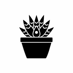 creative details Flower Pot Icon victor illustration