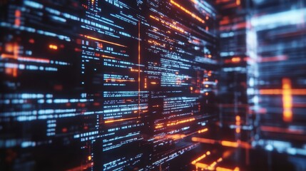 Abstract Digital Data Stream