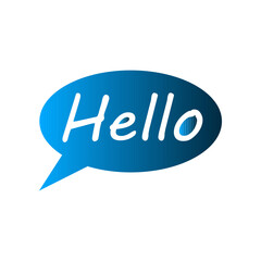 Bubble speech icon design template