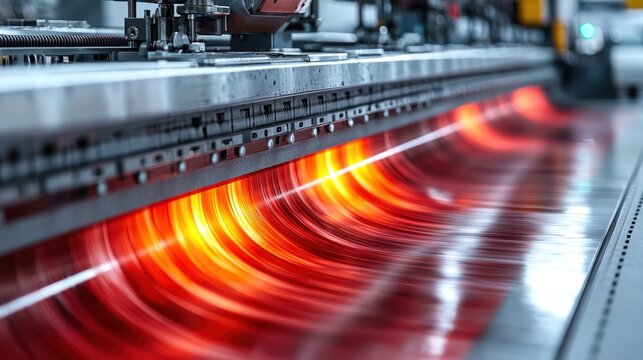 Automated Fiber Optic Cable Manufacturing with Intense Heat Application