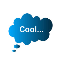 Bubble speech icon design template