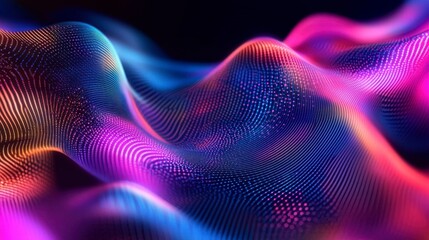 Colorful Wave Pattern Design