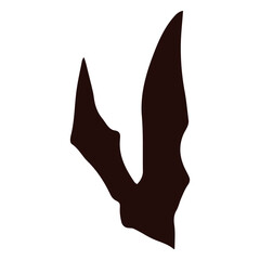 bat silhouette halloween.eps