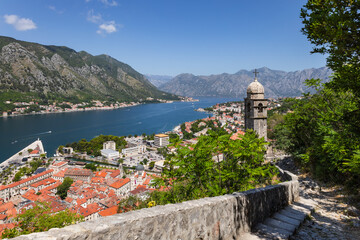 beautiful Montenegro and the city of Kotor