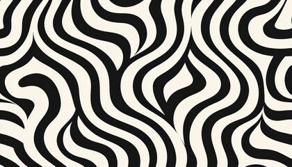 Seamless geometric monochrome maze-inspired Art Deco patterns, refined high-end luxury pattern, sophisticated 1920s ornamental refinement