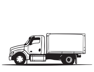 Fototapeta premium Trucking Logo Logistic Company Logo. Premium Vector Truck Logo Vector