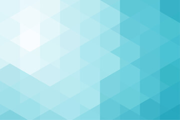 Mosaic blue pixel background. Gradient abstract geometric background. Artistic puzzle background.