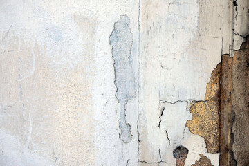 old painted wall