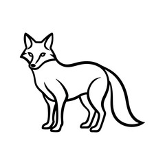 fox vector illustration