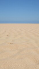 Beach scene with flat sand textures