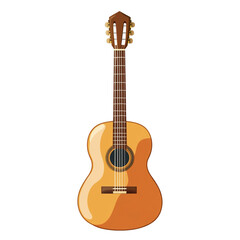 Obraz premium A Classic Acoustic Guitar Ready to Play