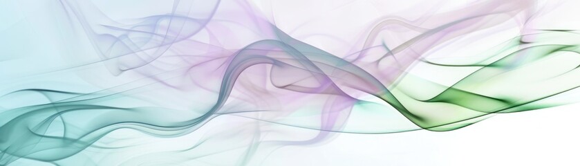 Fototapeta premium Abstract soft thin pastel background with smoke and wavy elements Abstract background gradient.
