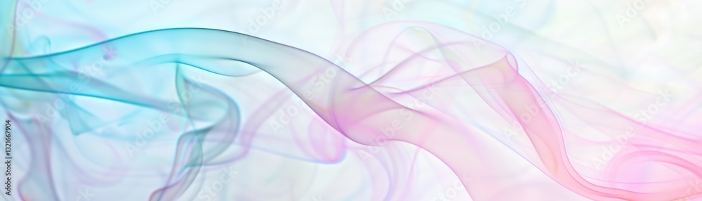 Poster abstract soft thin pastel background with smoke and wavy elements abstract background dynamic.