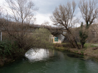 Ponte vecchio sul fiume Aniene, in località Anticoli Corrado