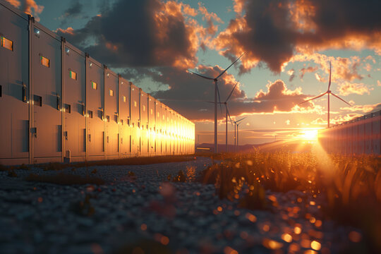 Big facility battery energy storage.