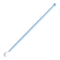 Soft Foam Applicator on a Long Blue Handle for Makeup and Craft Use