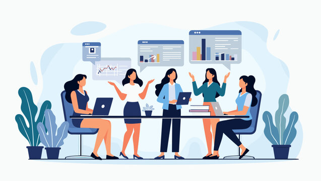 Female Entrepreneurs Leveraging Digital Tools for Online Business Success