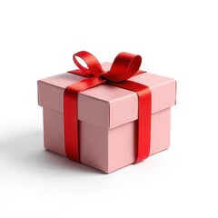Obraz premium Red Bow Present