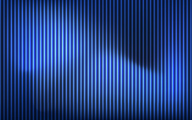 Electric blue stripes abstract pattern neon background texture light