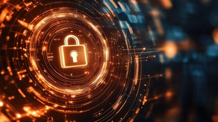 Enhancing cybersecurity measures through innovative technology solutions global landscape digital art futuristic environment abstract viewpoint data protection concept