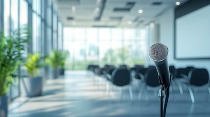 Modern Conference Room Microphone