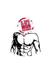 victime de mon physique corps torse musclé