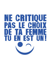 critique pas choix femme smiley