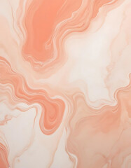 Fototapeta premium Terracotta Marble Texture - Warm Abstract Flow