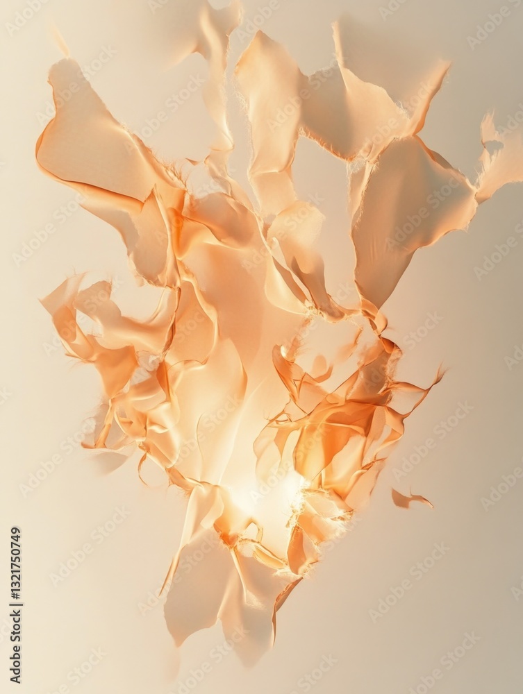 Poster A close-up view of a light source on a wall, ideal for use in interior design or architectural projects