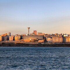 view of the old town of rovinj croatia