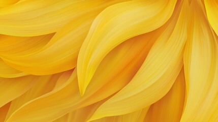 Fototapeta premium Stunning Yellow Floral Abstract: A Detailed Close-up of Intricate Flower Petals