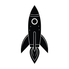 rakete silhouette vector art