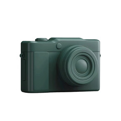 green camera 3d png image