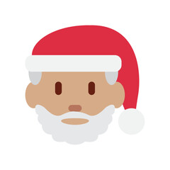 Santa Claus Emoji (Dark Skin Tone)
