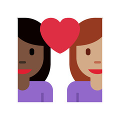 Two Women with Heart