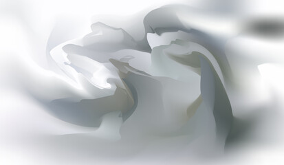 Obraz premium Blue and white light digital wallpaper photo