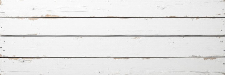 Rustic whitewashed wood plank whiteboard, aged texture, blank, illustration, home